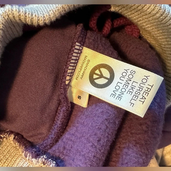 NWOT Madhappy Alumni Heritage Purple Sweatpants Small - Picture 7 of 8